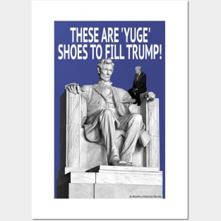 YUGE Shoes to Fill Posters and Art